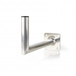 Nedis Muurbeugel voor Satellietschotel | Afstand tot de Muur: 450 mm | Diameter klem: 50 mm | Maximale schotelgrootte: 100 cm | Aluminium | Zilver Nedis Muurbeugel voor Satellietschotel | Afstand tot de Muur: 450 mm | Diameter klem: 50 mm | Maximale schotelgrootte: 100 cm | Aluminium | Zilver
