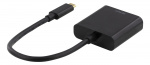 DELTACO USB-C to HDMI adapter, 4096x2160 30Hz, black