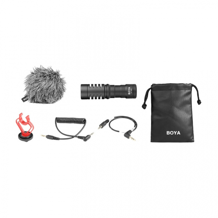 BOYA Microphone BY-MM1 Condensator 3,5mm BOYA Microphone BY-MM1 Condensator 3,5mm