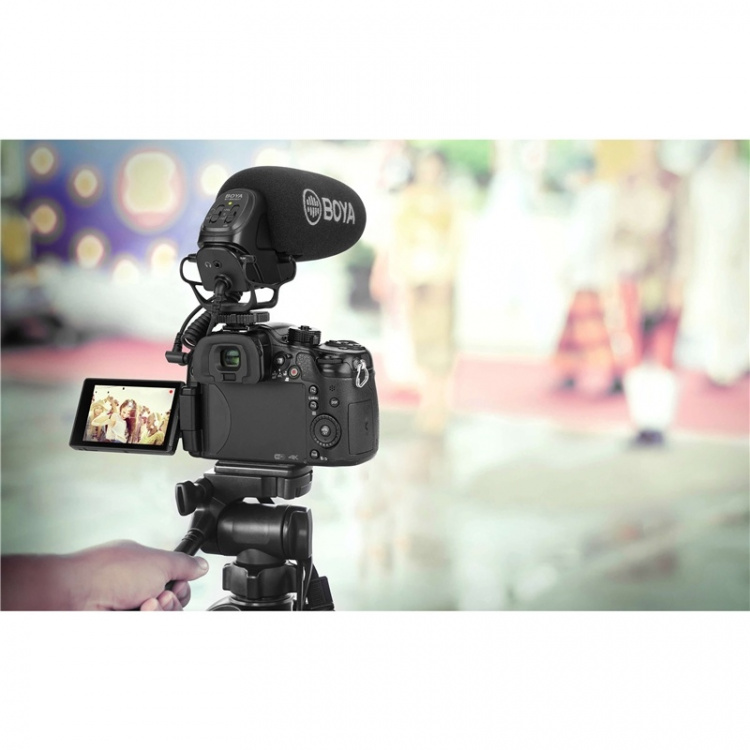 BOYA Microphone BY-BM3031 Condensator 3,5mm BOYA Microphone BY-BM3031 Condensator 3,5mm