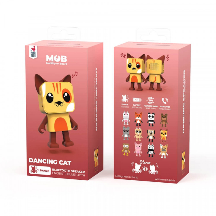MOB Speaker Bluetooth Dancing Cat