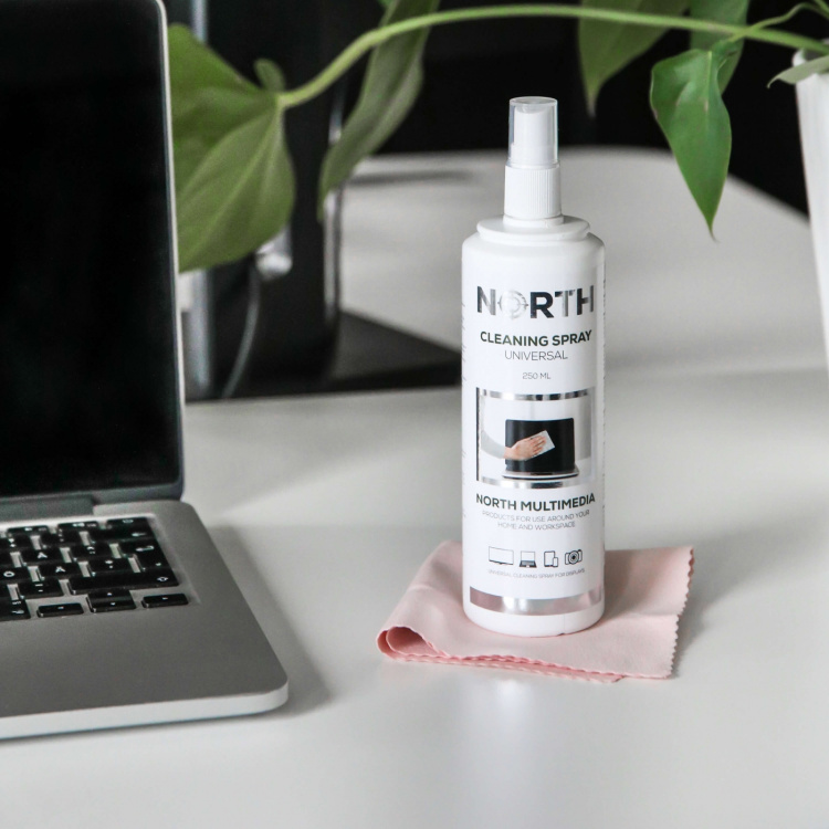 NORTH Cleaning Kit for liquid 250ml and Microfiber cloth