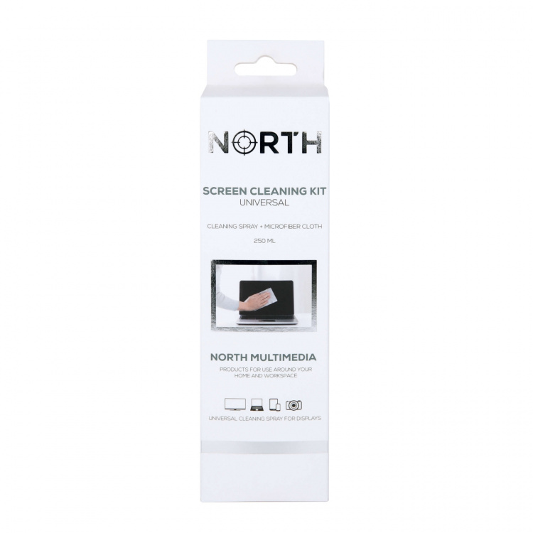 NORTH Cleaning Kit for liquid 250ml and Microfiber cloth