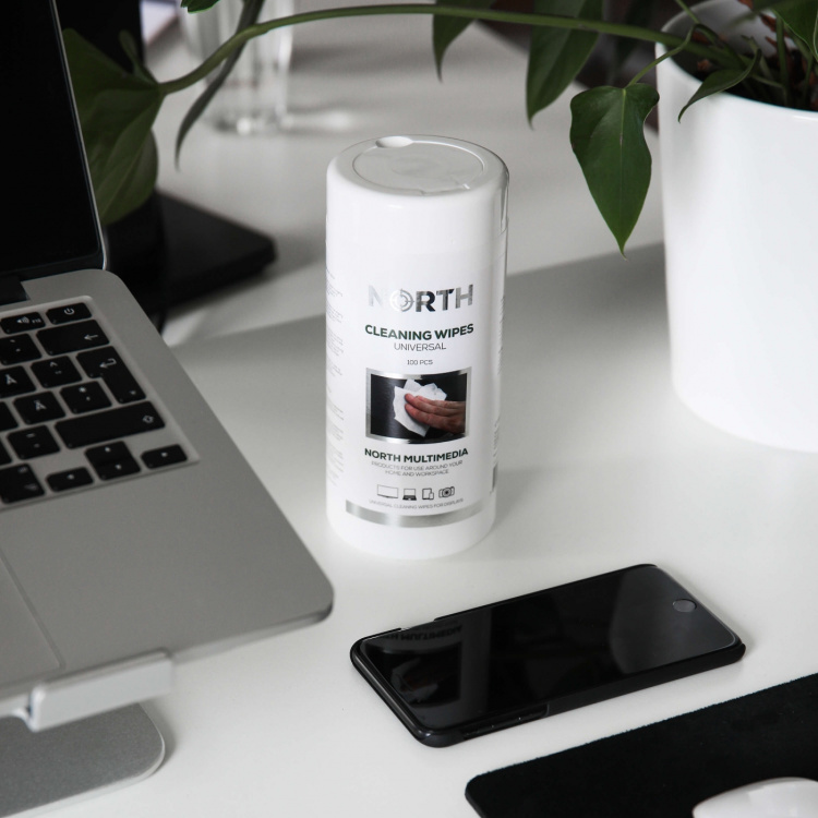 NORTH Cleaning Wipes Universal 100-pack