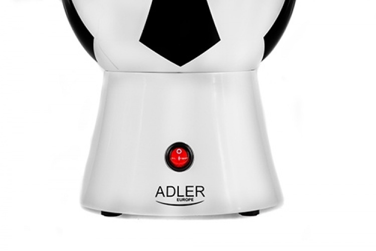 Adler popcornmachine die eruitziet als een voetbal Adler popcornmachine die eruitziet als een voetbal