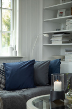 Kosta Linnewäfveri Kuddöverdrag Mörkgrå