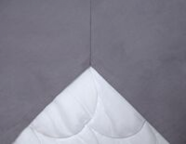 Kosta Linnewäfveri Hoeslaken Percal 105X200, Grijs Kosta Linnewäfveri Hoeslaken Percal 105X200, Grijs