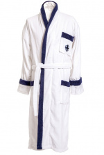 Lord Nelson Victory Velour Robe Vit S/M Lord Nelson Victory Velour Robe Vit S/M