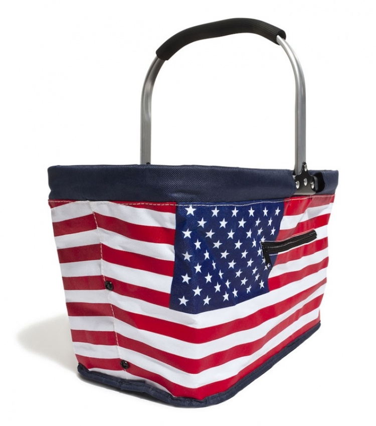 Queen Anne Carry Opvouwbare Mand Turquoise 30L