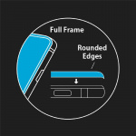 3D Gehard glas voor Huawei Honor 9 - Wit frame 3D Gehard glas voor Huawei Honor 9 - Wit frame