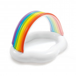 Intex Regenboogwolk babyzwembad