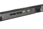 DELTACO GAMING Laptop cooler, 1000-1300 RPM, 5x140mm fans, 2xUSB-A