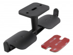 DELTACO GAMING Headset hanger for two headsets, ABS plastic, 3M, black
