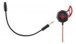 DELTACO GAMING In-ear-headset met afneembare microfoon en oorvleugels