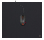 DELTACO GAMING Mousepad XL, 45x40cm, fabric coated, black