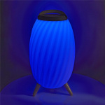 Nedis Bluetooth® Speaker met Sfeerverlichting | 6 uur | Ambiance Design | 90 W | Mono | RGB / Warm Wit | IPX5 | Koppelbaar | Grijs / Wit Nedis Bluetooth® Speaker met Sfeerverlichting | 6 uur | Ambiance Design | 90 W | Mono | RGB / Warm Wit | IPX5 | Koppelbaar | Grijs / Wit