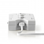 Nedis Audioswitch | Ingangen audio / video / data: 2x 3.5 mm Male | Uitgangen audio / video / data: 2.5 mm Female / 3x 3.5 mm Female | Bedieningsmogelijkheden: Handmatig | Aantal knoppen: 3