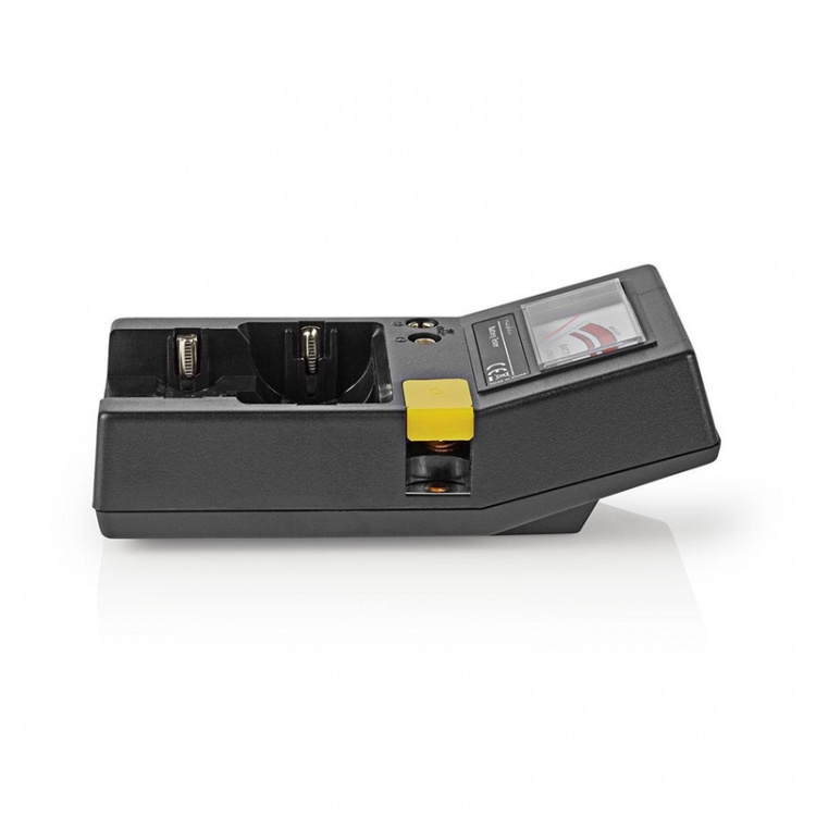 Nedis Batterijtester | 9V - AA - AAA - Button Cell - C - D | Zwart Nedis Batterijtester | 9V - AA - AAA - Button Cell - C - D | Zwart