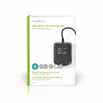 Nedis Power Converter | Netvoeding | 230 V AC 50 Hz | 70 W | Randaarde stekker | Zwart