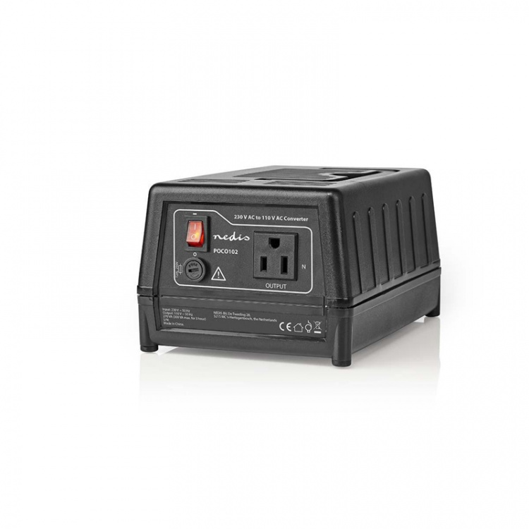 Nedis Power Converter | Netvoeding | 230 V AC 50 Hz | 270 W | Randaarde stekker | Zwart