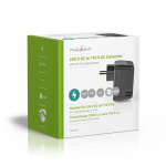 Nedis Power Converter | Netvoeding | 230 V AC 50 Hz | 30 W | Randaarde stekker | Zwart