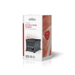 Nedis Power Converter | Auto Aangedreven | 24 V DC | 12 V DC | 240 W | Schroefklem | Voorzien van zekering | Zwart