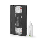 Nedis VHS-Reinigingscassette | 20 ml | VHS-Koppen | Zwart Nedis VHS-Reinigingscassette | 20 ml | VHS-Koppen | Zwart