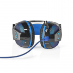 Nedis Gaming Headset | Over-Ear | Surround | USB Type-A | Buigbare en Inschuifbare Microfoon | 2.10 m | Normale Verlichting Nedis Gaming Headset | Over-Ear | Surround | USB Type-A | Buigbare en Inschuifbare Microfoon | 2.10 m | Normale Verlichting