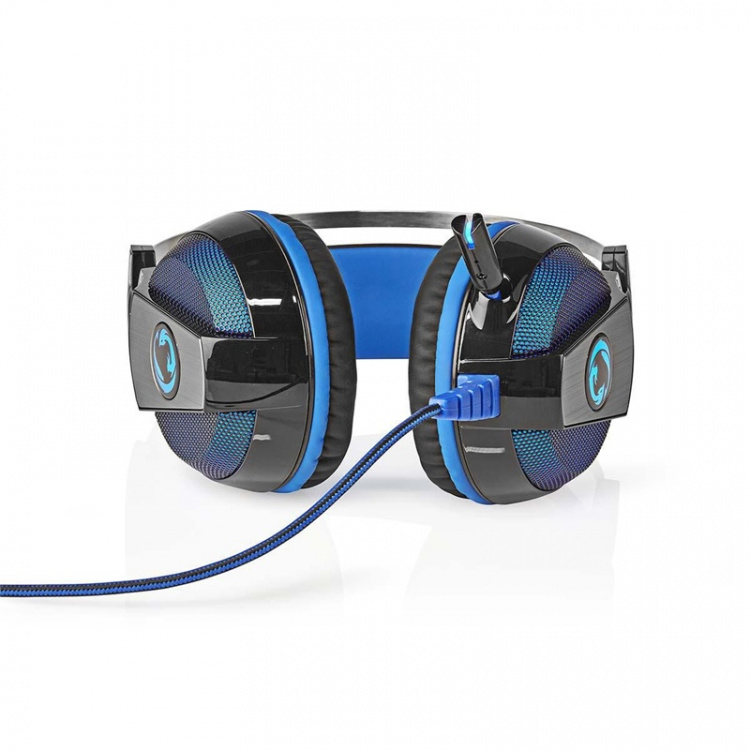 Nedis Gaming Headset | Over-Ear | Surround | USB Type-A | Buigbare en Inschuifbare Microfoon | 2.10 m | Normale Verlichting Nedis Gaming Headset | Over-Ear | Surround | USB Type-A | Buigbare en Inschuifbare Microfoon | 2.10 m | Normale Verlichting
