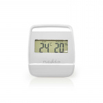 Nedis Digitale thermometer | Binnen | Binnentemperatuur | Luchtvochtigheid binnenshuis | Wit Nedis Digitale thermometer | Binnen | Binnentemperatuur | Luchtvochtigheid binnenshuis | Wit