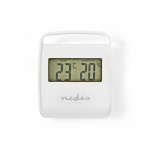 Nedis Digitale thermometer | Binnen | Binnentemperatuur | Luchtvochtigheid binnenshuis | Wit Nedis Digitale thermometer | Binnen | Binnentemperatuur | Luchtvochtigheid binnenshuis | Wit