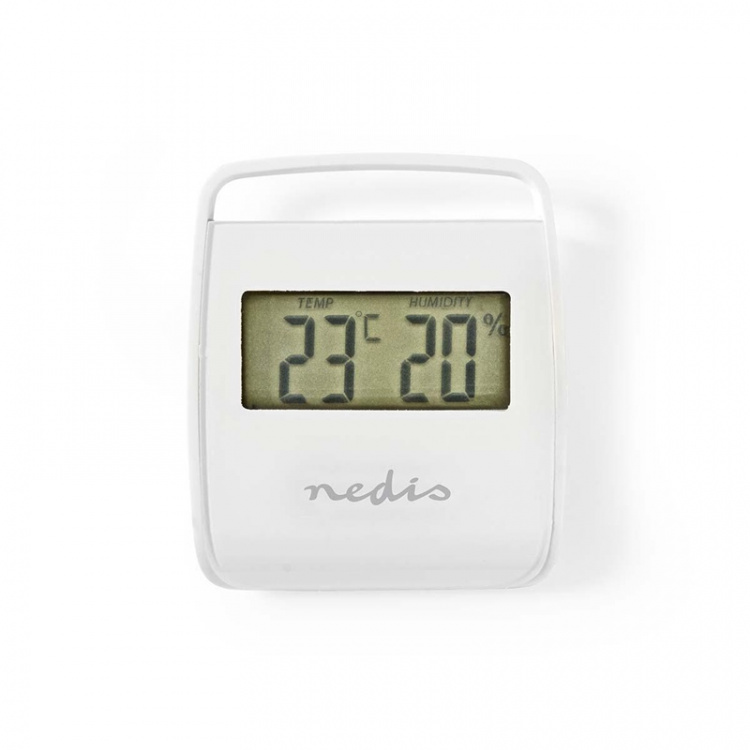 Nedis Digitale thermometer | Binnen | Binnentemperatuur | Luchtvochtigheid binnenshuis | Wit Nedis Digitale thermometer | Binnen | Binnentemperatuur | Luchtvochtigheid binnenshuis | Wit