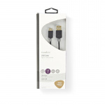 Nedis USB-Kabel | USB 2.0 | USB-A Male | USB-C™ Male | 60 W | 480 Mbps | Verguld | 1.00 m | Rond | PVC | Antraciet | Window Box Nedis USB-Kabel | USB 2.0 | USB-A Male | USB-C™ Male | 60 W | 480 Mbps | Verguld | 1.00 m | Rond | PVC | Antraciet | Window Box