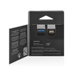 Nedis USB-C™ Adapter | USB 3.2 Gen 1 | USB-C™ Male | USB-A Female | 5 Gbps | Rond | Vernikkeld | Zilver | Cover Window Box