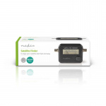 Nedis Signaalsterktemeter voor Satelliet | 950-2400 MHz | Ingangsgevoeligheid: 83 dB | Uitgangsniveau: 102 dBuV | Zwart