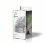 Nedis PVC Luchtafvoerslang | 100 mm | 3.00 m | Geschikt voor: Air Ventilation / Tumble Dryers | Wit