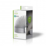 Nedis PVC Luchtafvoerslang | 100 mm | 6.00 m | Geschikt voor: Air Ventilation / Tumble Dryers | Wit