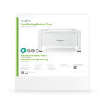 Nedis Verhoger voor Wasmachine en Wasdroger | Lade | 150 kg | Wit