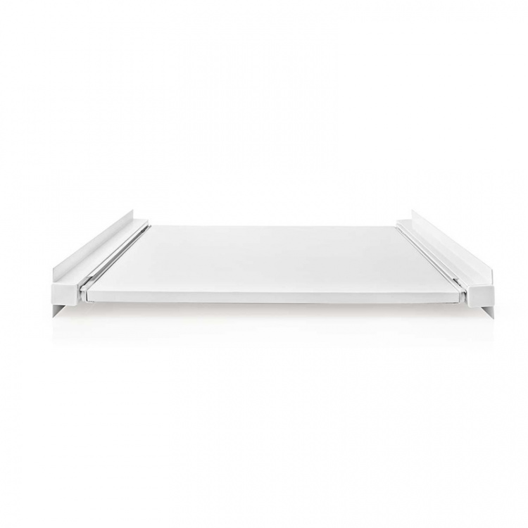Nedis Universele Stapelkit voor Wasmachine en Wasdroger | Uittrekbare plank | Wit