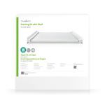 Nedis Universele Stapelkit voor Wasmachine en Wasdroger | Uittrekbare plank | Wit