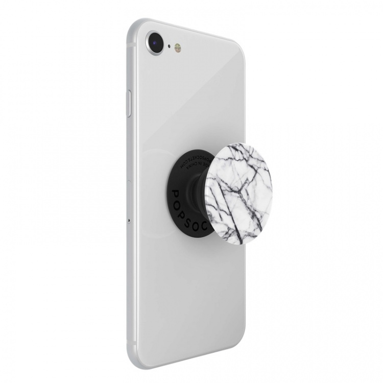 POPSOCKETS Dove White Marble Removable Grip with Standfunction