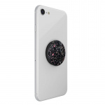 POPSOCKETS Sparkle Black Removable Grip with Standfunction Premium 