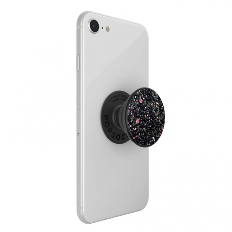POPSOCKETS Sparkle Black Removable Grip with Standfunction Premium 