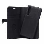 BUFFALO Wallet Leather Black 3 Cardpockets Huawei P30 2019 BUFFALO Wallet Leather Black 3 Cardpockets Huawei P30 2019