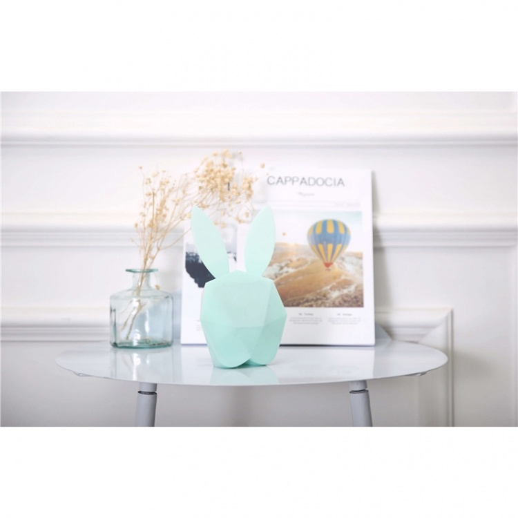 MOB Alarm Clock with night light Light Blue Rabbit MOB Alarm Clock with night light Light Blue Rabbit