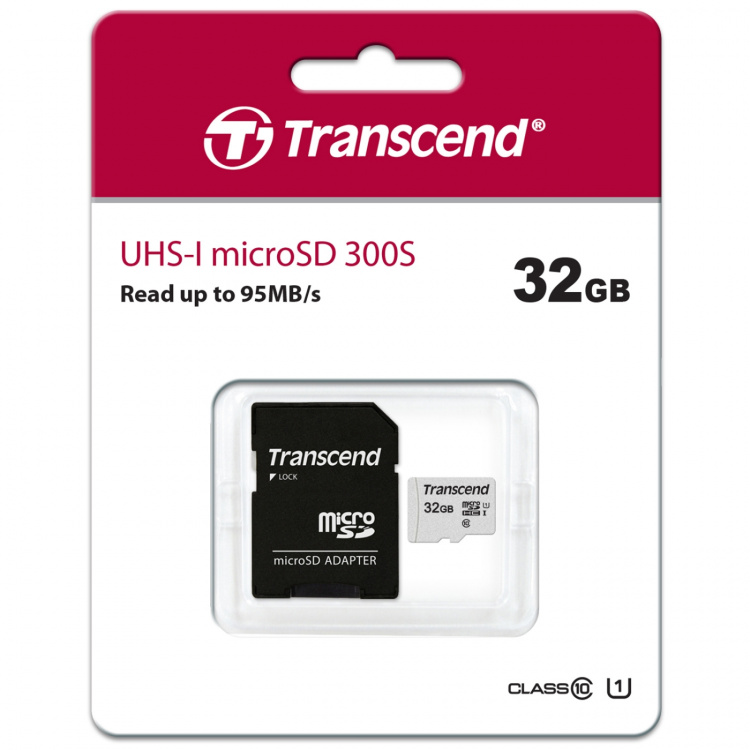 Transcend microSDHC 32GB U1 (R95/W45) Transcend microSDHC 32GB U1 (R95/W45)