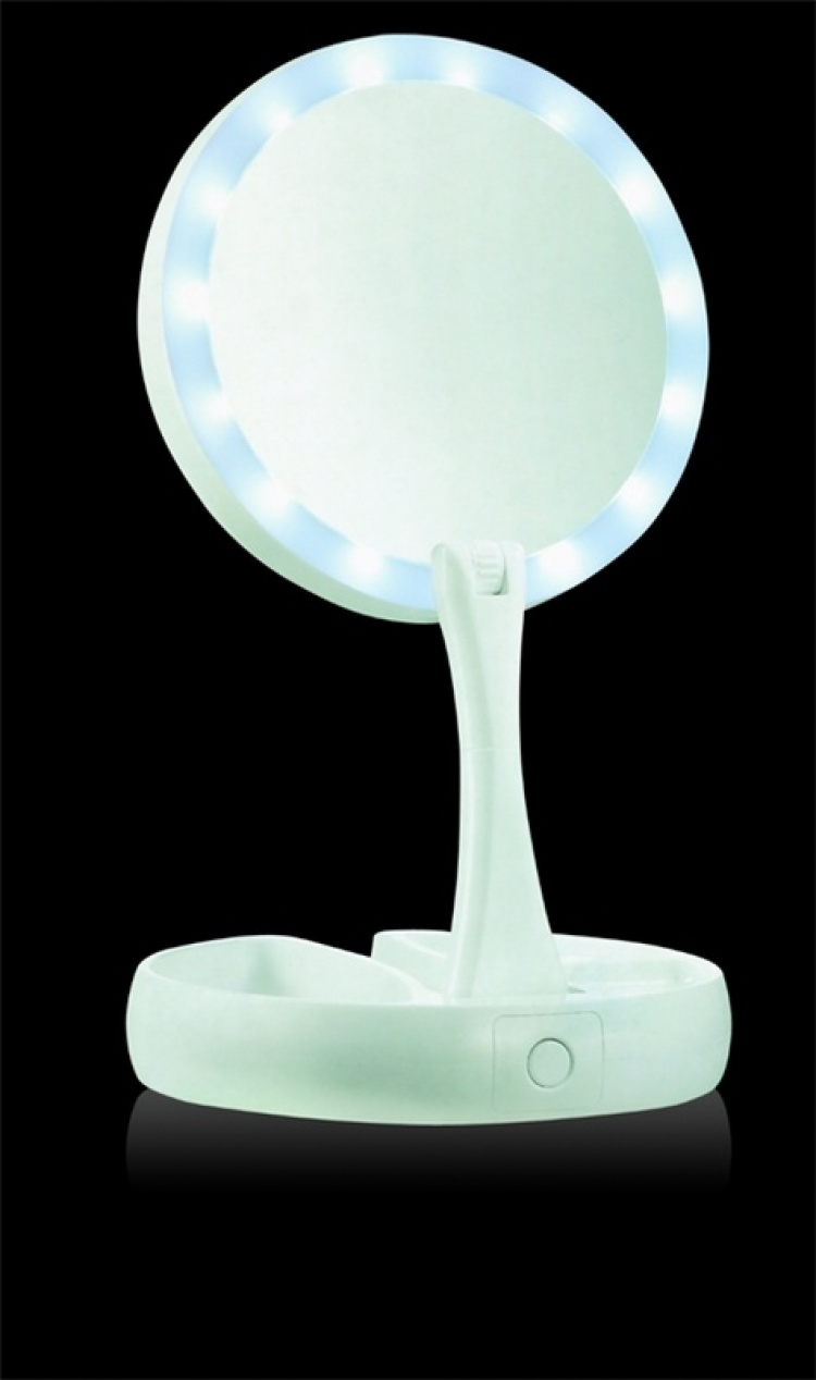 Cenocco Opvouwbare LED-spiegel (CC-9050)