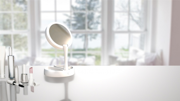 Cenocco Opvouwbare LED-spiegel (CC-9050)