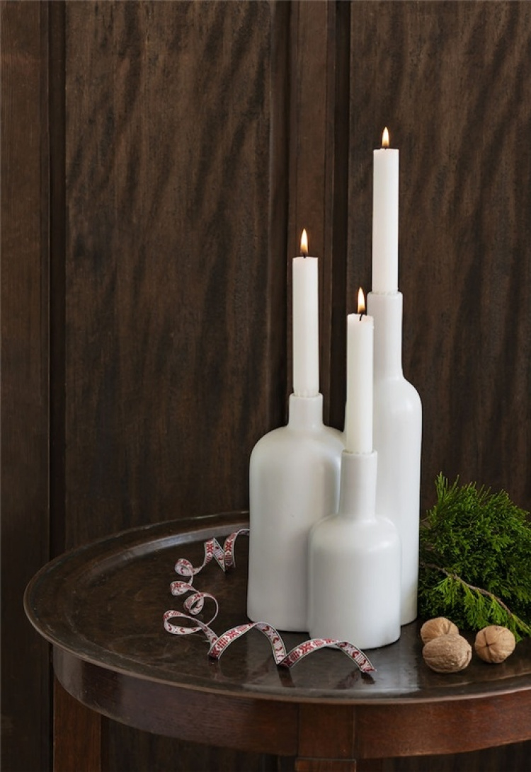 Orrefors Jernverk Ljusstake, Grå