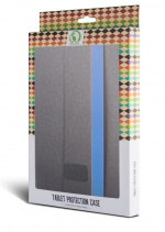 Universele hoes voor tablets 7-8\'\', Zwart/Blauw